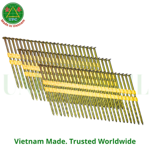 3 Inch <b>Plastic</b> <b>Strip</b> Framing Nails 4000pcs Steel Screw Shank Smooth Ring Shank Design for Carpentry | Clavos en tira plástica - Product Image 4