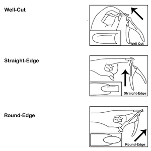 Coupe-ongles professionnel durable en acier inoxydable avec une ouverture large pour les ongles des doigts - Product Image 6