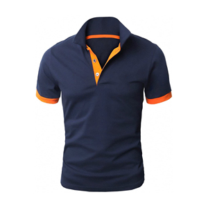 Polos de Golf Personalizados al por Mayor de Manga Corta para Hombre, Camisetas Polo de Algodón con Tejido de Punto Personalizado, Tallas Grandes - Product Image 1