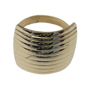 Novedad personalizada gran oferta servilletero de latón dorado para Navidad, bodas y fiestas - Product Image 1