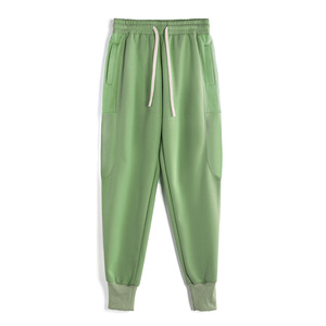 Pantalon de jogging en molleton doux pour homme, coupe décontractée, avec cordon de serrage réglable, pour le sport, la course et le fitness - Product Image 5