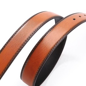Ceintures en cuir noires pour hommes, fines et décontractées, de qualité supérieure, pour la vente en gros - Product Image 6