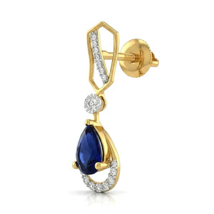 ต่างหูโกลเด้น บลู โอเชียน ดรอป ลักซ์ - Product Image 2