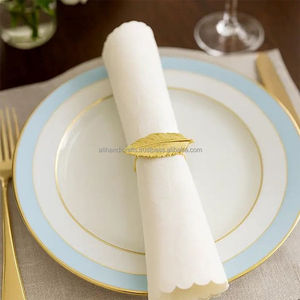 Anillos para Servilletas de Aluminio Estilo Libélula con Detalle Artesanal para Decoración de Mesa Clásica y Regalos - Product Image 4