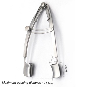 1 unidad de espéculos oftálmicos Lieberman de titanio inoxidable para párpados, instrumento oftálmico para UCI - Product Image 4