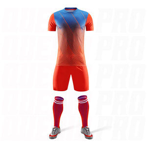 Conjunto de Camiseta de Fútbol Personalizada Premium para Hombre, Secado Rápido, Manga Corta, Estampada, Uniforme de Fútbol para Equipo Masculino Juvenil, Transpirable, para Entrenamiento - Product Image 3