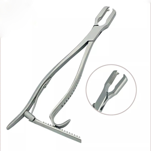 Pinces à os 12 cm avec cliquet, instruments chirurgicaux orthopédiques vétérinaires, pinces de réduction osseuse - Product Image 4