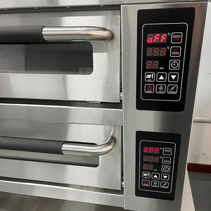 <span class=keywords><strong>Horno</strong></span> tostador comercial <span class=keywords><strong>de</strong></span> acero inoxidable, <span class=keywords><strong>horno</strong></span> eléctrico <span class=keywords><strong>de</strong></span> doble cubierta <span class=keywords><strong>para</strong></span> <span class=keywords><strong>pizza</strong></span>, oferta - Product Image 4