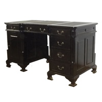 Bureau de partenaire de Style français bureau du président bureau de direction en bois conçu pour ameublement mobilier de bureau de Style européen
