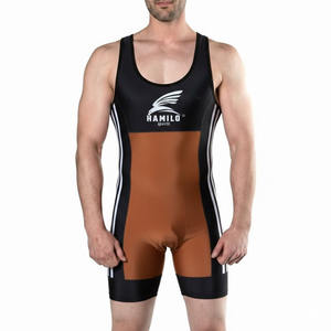 ชุดซิงเกิลเล็ตออกกำลังกาย กีฬามวยปล้ำ ยูนิเซ็กซ์ ออกแบบเองได้ ราคาโรงงานถูก คุณภาพสูง ยั่งยืน ผลิตโดย Hamilo Sports  ขั้นต่ำในการสั่งซื้อน้อย - Product Image 6