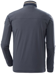 [MARK] เสื้อแจ็คเก็ตทำงานยี่ห้อเกาหลี OEM/ODM รุ่น MK-1533 ผ้าไนลอนยืดหยุ่น พร้อมดีเทลปกเสื้อแบบแจ็คการ์ด - Product Image 2