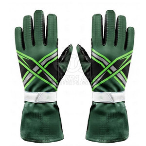 Winter Racing Kart Gloves Breathable Performance Fabric <b>Silicone</b> Grip Palm Extended Wrist Design <b>Waterproof</b> Lightweight Hook - Product Image 4