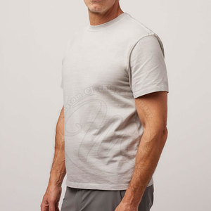 Camiseta Cool Wear con Efecto Desgastado por el Sol, Camiseta de Verano de Algodón con Efecto Desgastado por el Sol, Camiseta Ligera con Efecto Desgastado por el Sol - Product Image 4