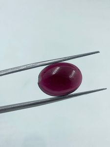 Pierre de grenat naturelle, pierre précieuse en vrac, coupe ovale, 8,84 carats, pour la fabrication de bijoux - Product Image 3