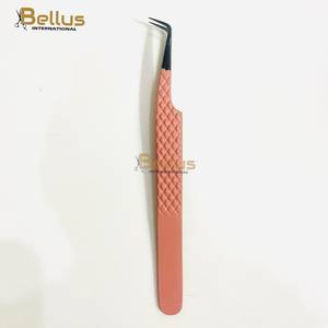 Pinzas Profesionales Duraderas para Extensión de Pestañas, con Punta Suave y Agarre de Diamante, de Acero Inoxidable de Grado Quirúrgico, Herramienta para Volumen de Pestañas - Product Image 4