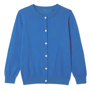 Mint <b>Green</b> Knitted <b>Cardigan</b> Sweater Long Sleeve Girls Crew Neck Button Front <b>School</b> Uniforms - Product Image 5
