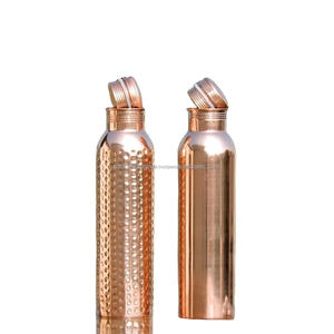 Durable Copper <b>Water</b> <b>Bottle</b> Export Grade Designed for Daily Detox Hydration and Immunity Support from Indian Supplier - Product Image 1