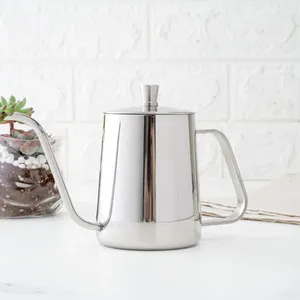 Tetera de acero inoxidable con pico de cisne para café, dispensador de precisión para preparación manual de café por goteo, venta al por mayor - Product Image 4