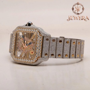 Montre mécanique de luxe en acier inoxydable avec logo personnalisé, mouvement de haute qualité, pour hommes, promotion de la marque, ventes au détail, meilleur prix - Product Image 3