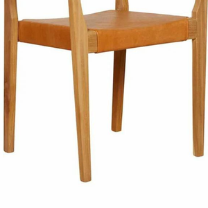 เก้าอี้รับประทานอาหารสไตล์โมเดิร์น โครงไม้สัก สำหรับเฟอร์นิเจอร์บ้านและสวน จากอินโดนีเซีย - Product Image 6