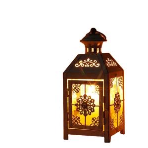 Lanterne décorative en métal pour table, porte-bougie, usage commercial, décoration pour la maison, hôtel, restaurant, mariage, bureau, fabrication indienne. - Product Image 1