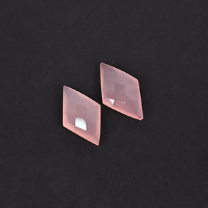 Cuarzo Rosa Natural de 11.8 Quilates (Peso por Par) 20x12mm Forma de Cometa Gema Suelta - Product Image 3