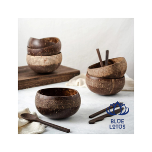 Bol en Coque de Noix de Coco Écologique Premium Fait Main – Bol Alimentaire Naturel Disponible pour les Acheteurs en Gros - Product Image 2