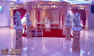 Conjunto de mandalas DE BODA indio moderno, conjunto de mandalas blancas para boda, el más impresionante, decoración interior - Product Image 2