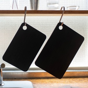 Tabla de cortar RUBBER Raba, negra mate, hecha en Japón, tabla de cortar de caucho sintético, utensilio de cocina, ligera, fácil de limpiar - Product Image 6