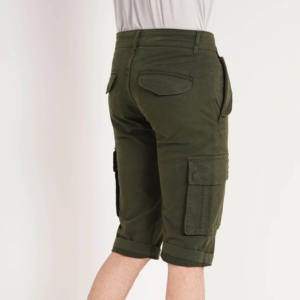 กางเกงยีนส์ขาสั้นคาร์โก้สไตล์สตรีทแวร์ OEM แฟชั่นผู้ชาย กางเกงขาสั้นหลายกระเป๋า กางเกงลำลองเทรนด์ฮิต กางเกงยีนส์ขาสั้นผู้ชาย กางเกงจ็อกกิ้งขาสั้นสำหรับเด็กผู้ชาย - Product Image 3