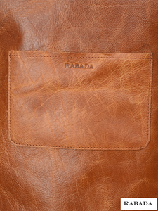 Tabliers à bracelet en cuir d'usine imperméables personnalisés de qualité supérieure en cuir lavable Sangles en cuir réglables Restaurant durable pour hommes - Product Image 5