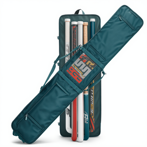 Sac de transport pour bâtons de hockey sur gazon Teal Long, grande capacité, pour équipement de hockey, vente en gros d'équipements sportifs - Product Image 4