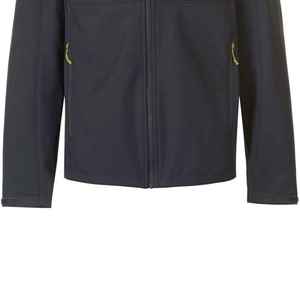 Wholesale Price Custom Outdoor Mountain Waterproof Breathable <b>Men's</b> Softshell <b>Jackets</b> Black Turn-down Collar Polyester Filled - Product Image 3