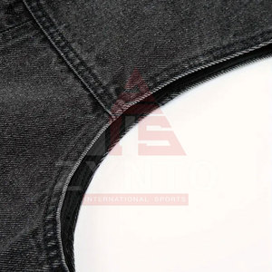 Chaleco vaquero para hombre fabricado en fábrica, más vendido, con bolsillos frontales, en venta, chaleco vaquero sin mangas para hombre - Product Image 5