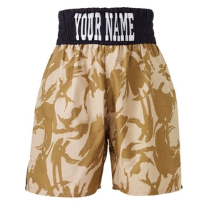 Shorts de boxe unisexes sur mesure, dernière conception, taille haute, impression numérique personnalisée de haute qualité, 100% polyester/spandex, respirant - Product Image 6