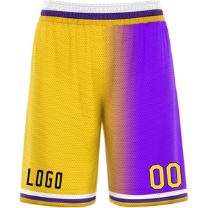 Pantalones Cortos de Baloncesto Personalizados con Malla Degradada para Hombre, Deportivos, Transpirables, Cintura Elástica, Logotipo Impreso por Sublimación, Diseño Numerado 00 - Product Image 1