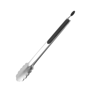 Premium Chef <b>Tongs</b> For Restaurant Buffet Kitchen Cooking Grilling Frying Baking And <b>Serving</b> Food Easily - Product Image 1
