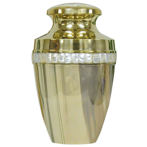 New Arrival Cremation Urns Classic Style Human Adult <b>Ashes</b> Metal Keepsake Urns <b>Casket</b> Funerary Urn Ossuary Memorial - Product Image 2