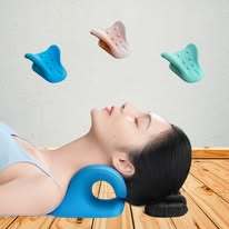 หมอนรองคอยืดคออุปกรณ์ดึงคอเพื่อบรรเทาอาการปวดคอและตึง - Product Image 6