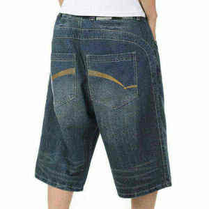Shorts en jean pour hommes à faible MOQ, designs élégants, grandes tailles, pour l'été, longueur genou - Product Image 2