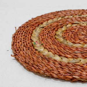 Artex Dong Thap Factory Eco-friendly Handmade Woven Vintage Luxury <b>Placemats</b> Home Decorative Color-mixed Items - Product Image 2