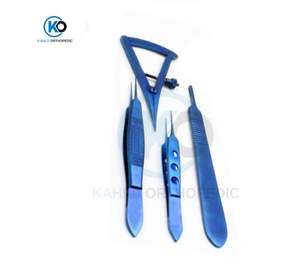 Juego de Instrumentos para Blefaroplastia y Cirugía de Párpados, 13 Piezas, Acero Duradero, KO-ESIS-8052, Certificado CE, KAHLU ORTHOPEDIC - Product Image 4