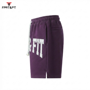 Wholesale Price Customized Logo High Quality Solid Color Printed Plus Size Casual Printing <b>Shorts</b> for <b>Men</b> - Product Image 3