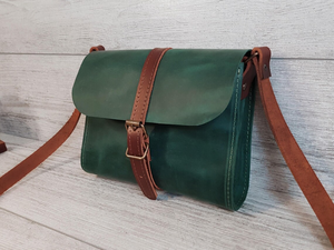 Sac à bandoulière en cuir personnalisé fait main, petit sac à main, sac bandoulière pour femme, sac bandoulière mignon, cadeau élégant pour elle - Product Image 1