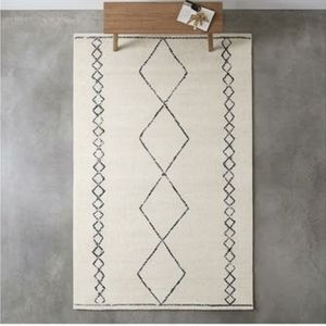 Alfombra Rectangular Geométrica Marroquí de Lana Acrílica, Tejido Plano Antideslizante, para Sala de Estar, Decorativa, en Oferta - Product Image 6