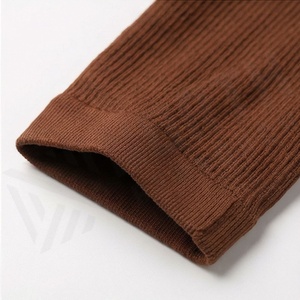 Ensemble de vêtements de sport pour femmes personnalisés, hauts de course à manches longues, couleur unie, vêtements de yoga, vêtements de fitness, vêtements de sport décontractés, vêtements de sport courts - Product Image 6