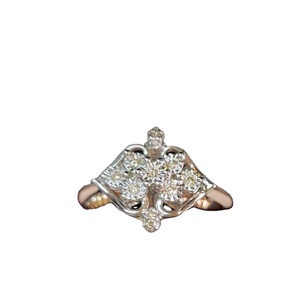 Le diamant de cocktail en or rose pour dames élégantes sonne un design élégant avec des bijoux à la mode - Product Image 6