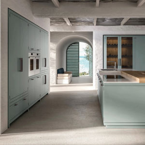 Ensemble de meubles de cuisine de luxe JY Project, style européen moderne, en chêne massif et contreplaqué, fabriqué en bois durable - Product Image 3