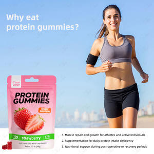 Etiqueta privada Delicious Tropical Whey Protein Gummies High Protein <span class=keywords><strong>Muscle</strong></span> Support - Product Image 5
