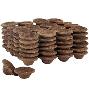 Venta al por mayor de diya de fibra de coco ecológica, Panchagavya Gobar Deepam, rituales tradicionales indios de Puja, biodegradable y orgánico. - Product Image 1